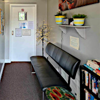 Waiting area inside The Maltings Clinic